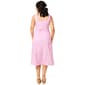 Womens Absolutely Famous Sleeveless Eyelet Button Trim Midi Dress - image 3