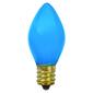 Northlight Seasonal C7 Blue Opaque Replacement Bulbs - Pack of 4 - image 1
