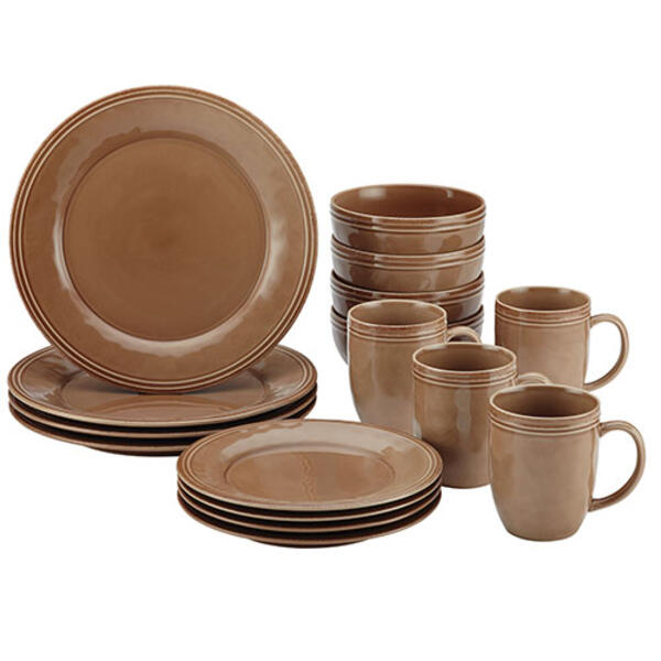 Rachael Ray Cucina 16pc. Dinnerware Set - Brown - image 
