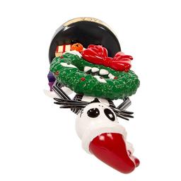 Kurt S. Adler 10in. Disney Jack Skellington w/ Wreath Nutcracker