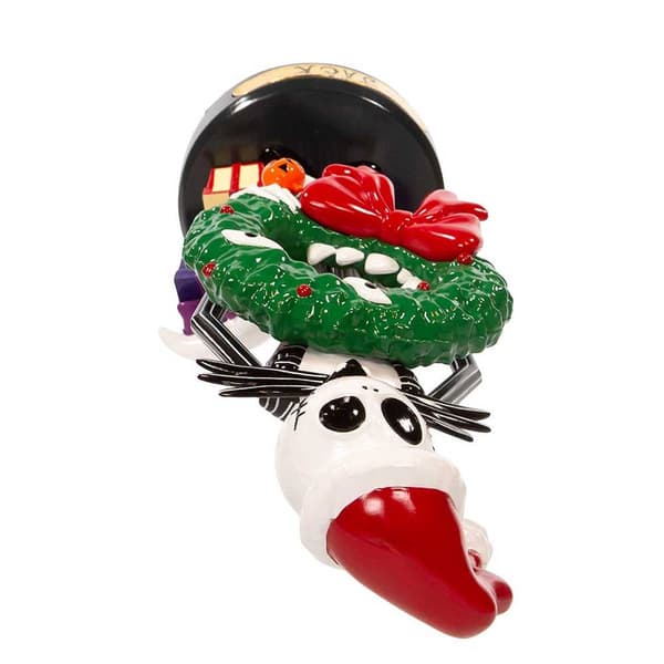 Kurt S. Adler 10in. Disney Jack Skellington w/ Wreath Nutcracker