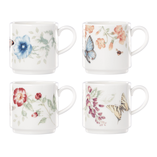 Lenox® Butterfly Meadow® Stacking Mugs - image 