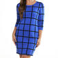 Womens Sami &amp; Jo Long Sleeve Plaid Sweater Dress - image 3