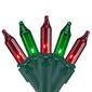 Northlight Seasonal 30ft. Green Wire Red & Green Christmas Lights - image 1