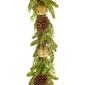 National Tree Christmas Bells 6ft. Artificial Christmas Garland - image 2