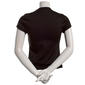 Juniors Cotton Candy Short Sleeve Butter Crew Neck Tee - image 2
