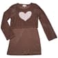 Girls (7-16) No Comment 2Fer Long Crochet Heart Top & Tank Dress - image 1