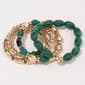 Ashley Cooper(tm) 4pc. Green Bead Bracelet Set - image 1
