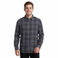 Mens Jackson Hole Long Sleeve Flannel Shirt - Navy/Gold - image 1