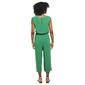 Womens Connected Apparel Sleeveless Tie Waist Jumpsuit - image 4