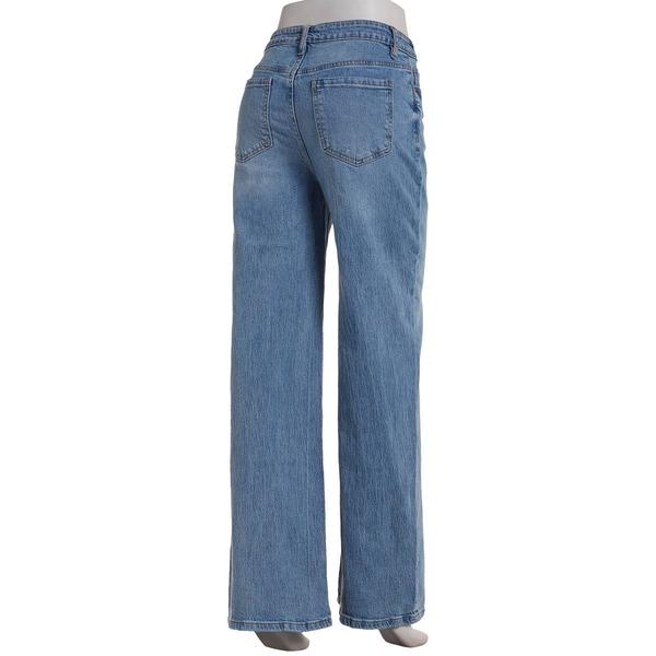 Juniors YMI® Bella High Rise Wide Leg Jeans