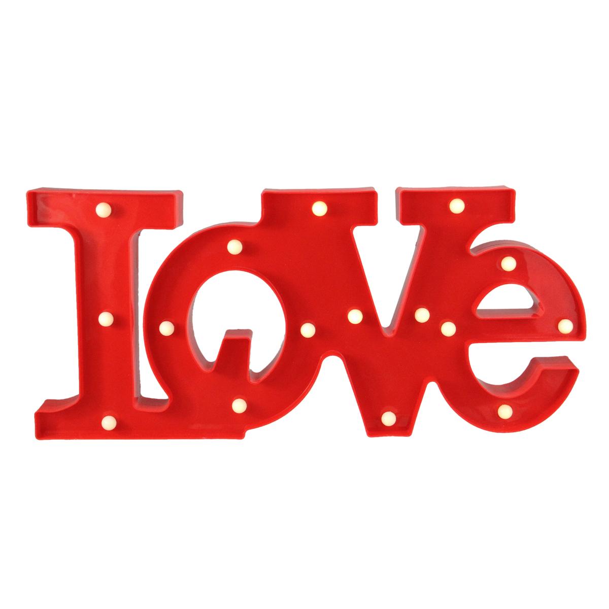 Open Video Modal for Northlight Seasonal LED LOVE Marquee Valentine''s Day Decor