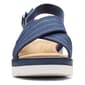Womens Clarks® Collections Clara Cove Textile Wedge Sandals - image 3