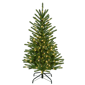 Puleo International 4.5ft. Pre-Lit Mountain View Spruce Tree - image 1