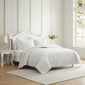 Laura Ashley Rosebud Stripe Reversible Reversible Qulit Set - image 2