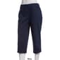 Petite Napa Valley Solid Cotton Super Stretch Snap Hem Capris - image 7