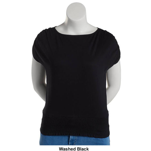 Womens The Sweatshirt Project Short Sleeve Dolman Top