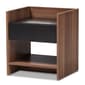 Baxton Studio Vanda 1 Drawer Nightstand - image 3