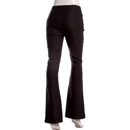 Juniors Zoe & Phoebe Millennium Cat Eye Pocket Flare Pants