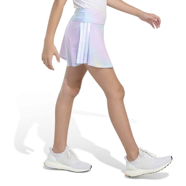 Girls (7-16) adidas® Ombre 3-Stripe Flounce Skort
