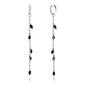 Gemminded Sterling Silver Oval Black Onyx Earrings - image 2