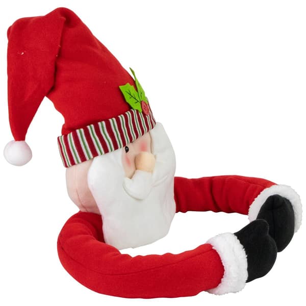 Northlight Seasonal 27in. Plush Santa Christmas Tree Topper