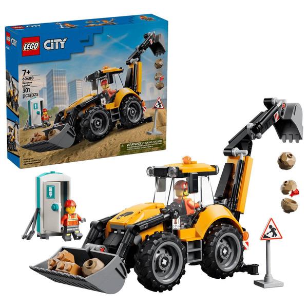 LEGO(R) City Yellow Backhoe Loader Building Kit - image 