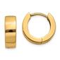 Gold Classics&#40;tm&#41; 14kt. 13mm Hinged Hoop Earrings - image 1