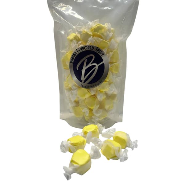 Boscov''s 16oz. Banana Flavored Salt Water Taffy - image 
