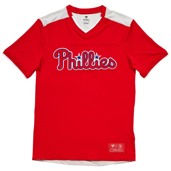 Mens Fanatics Short Sleeve Phillies Walk Tee with Mesh Inserts