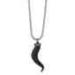 Enchanted by Disney Stainless Steel Black Horn Pendant - image 1