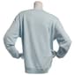 Petite Hasting & Smith Embroidered Floral Placement Sweatshirt - image 2
