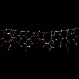 Northlight Seasonal 105ct. Multi July 4th Mini Icicle Lights