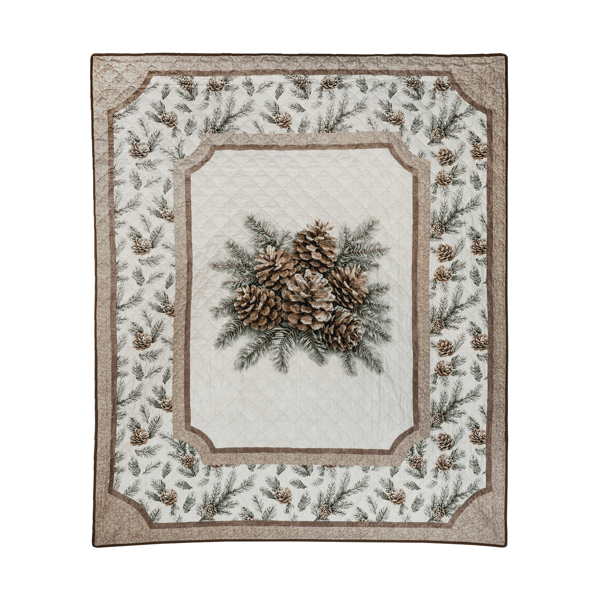 Donna Sharp Pine Medallion Throw