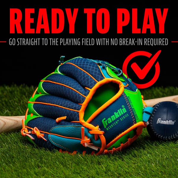 Franklin® 9.5in. MESHTEK Glove & Ball - Navy