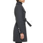 Womens Guess Belted Single Breasted Wool Coat - Charcoal - image 3