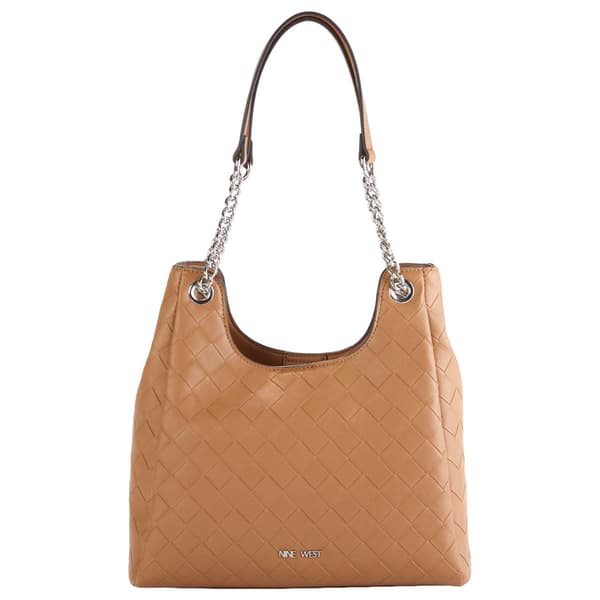 Nine West Bryn Lee Woven 4-Poster Bag - image 