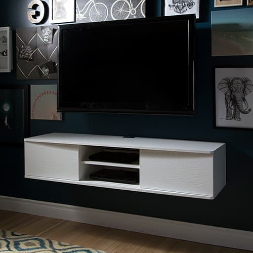 South Shore 56in. Wall Mount Console - White