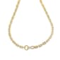 Gianni Argento Gold Plated 1/10ctw. Diamond Buckle Necklace Set - image 1