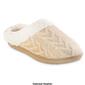 Womens Isotoner&#174; Cable Knit Alexis Clog Slippers - image 9