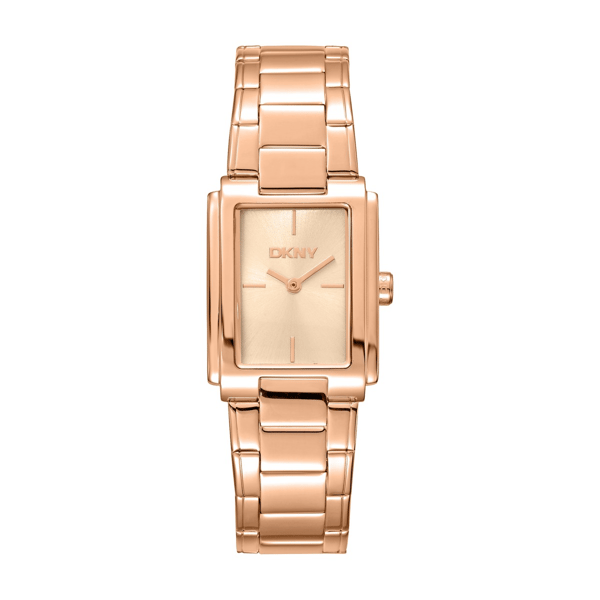 Womens DKNY Rose Gold Tone Stainless Steel Watch - DK1L121M0075