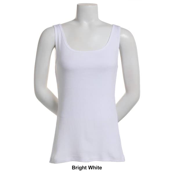 Womens Architect&#174; 2x2 Ribbed Solid Tank Top
