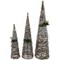 Northlight Seasonal LED Pine and Berries Cones - Set of 3 - image 4