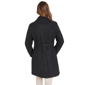 Womens Nine West Solid Faux Wool Coat With Belt - image 2