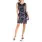 Womens 24/7 Comfort Apparel Floral Shift Dress - image 4