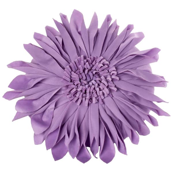 Harper Loft Flower Shaped Decorative Pillow - 14x14 - image 