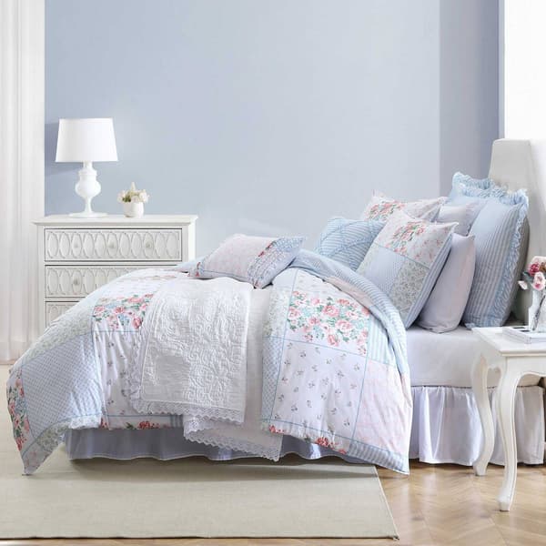 Laura Ashley Hope Patchwork Comforter Set