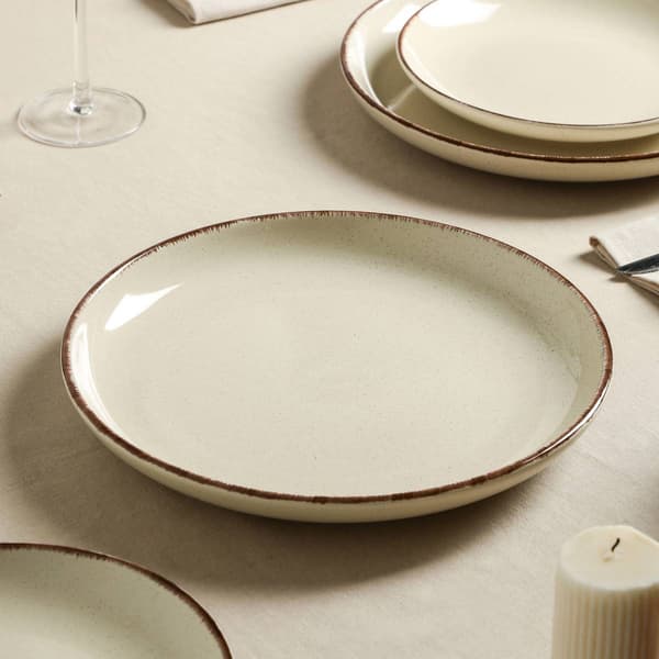 Earth & Clay Heath 12-Piece Stoneware Dinnerware Set