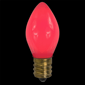 Northlight 25pc. Opaque Pink C7 Christmas Replacement Bulbs - image 2
