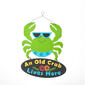 An Old Crab Lives Here Hanging Wall Decor - image 1